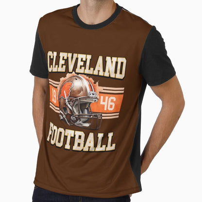 Cleveland Browns Football T-Shirt - Unique Graphic for Adults - T-Shirt, Sweatshirt, Hoodie