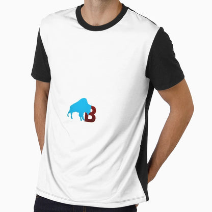 Buffalo Blue B T-Shirt - Graphic Print Men Women - T-Shirt, Sweatshirt, Hoodie