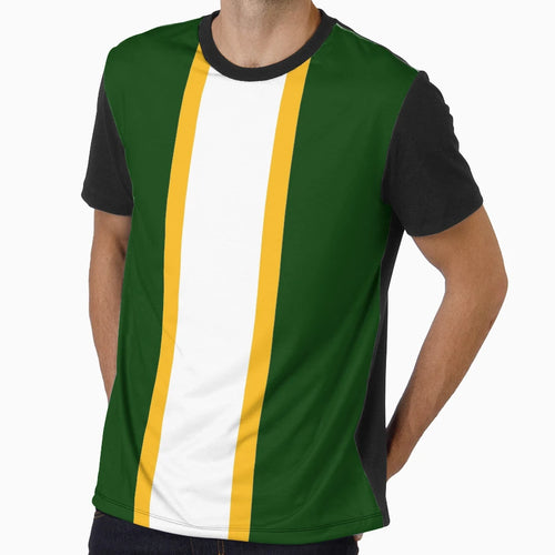Green And Gold Minimal Green Bay T-Shirt - Unique Graphic for Adults - T-Shirt, Sweatshirt, Hoodie