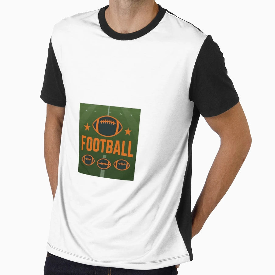 Football T-Shirt - Novelty Apparel for Adults - T-Shirt, Sweatshirt, Hoodie