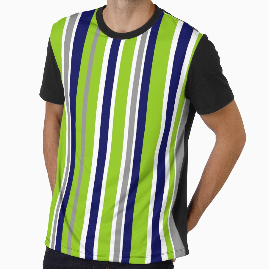 Variable Preppy Stripes Minimalist T-Shirt - Aesthetic Graphic Unisex - T-Shirt, Sweatshirt, Hoodie