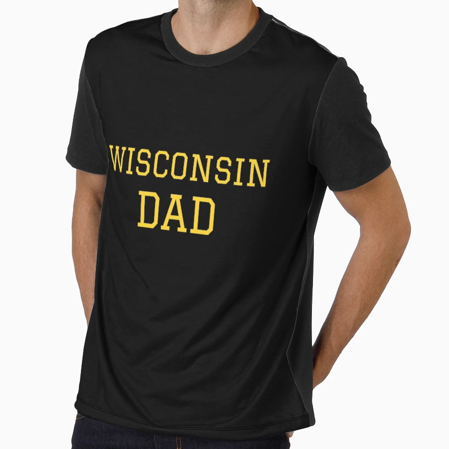 Wisconsin Dad T-Shirt - Streetwear Style for Adults - T-Shirt, Sweatshirt, Hoodie