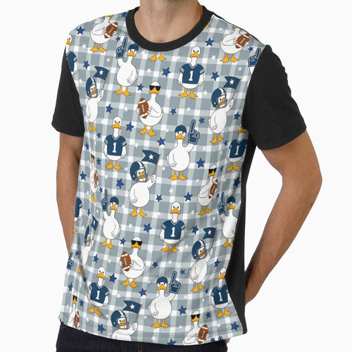Silly Goose Football T-Shirt - Custom Art Print for Adults - T-Shirt, Sweatshirt, Hoodie