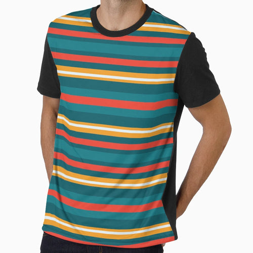 Colorful Vibrant Southwestern Boho T-Shirt - Custom Art Print Unisex - T-Shirt, Sweatshirt, Hoodie