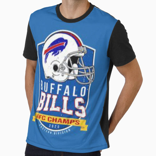 Bills Afc Est Champion T-Shirt - Custom Art Print for Adults - T-Shirt, Sweatshirt, Hoodie