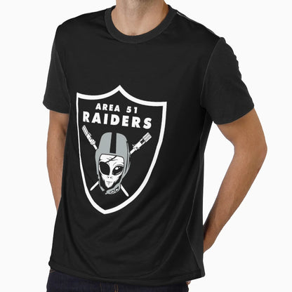 Storm Area 51 Raiders Space Aliens T-Shirt - Fun Novelty Design for Adults - T-Shirt, Sweatshirt, Hoodie
