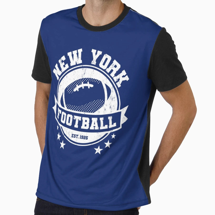 New York Football Team League Sports T-Shirt - Novelty Apparel Unisex - T-Shirt, Sweatshirt, Hoodie