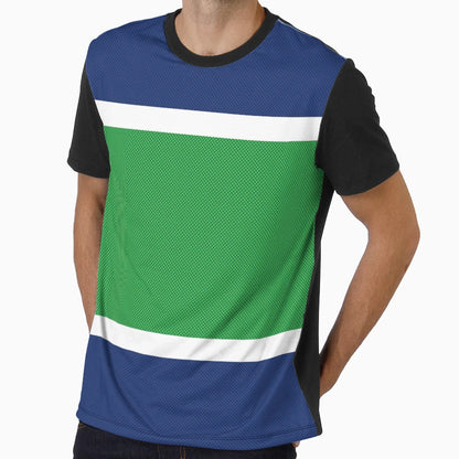 Vancouver Hockey Masks T-Shirt - Trendy Graphic for Adults - T-Shirt, Sweatshirt, Hoodie