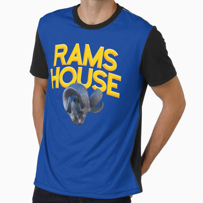 Defend House Rams House T-Shirt - Streetwear Style for Adults - T-Shirt, Sweatshirt, Hoodie