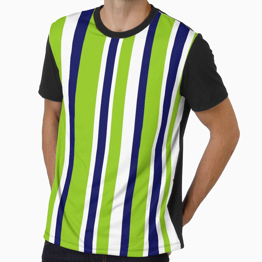 Variable Preppy Stripes Minimalist T-Shirt - Minimalist Print for Adults - T-Shirt, Sweatshirt, Hoodie