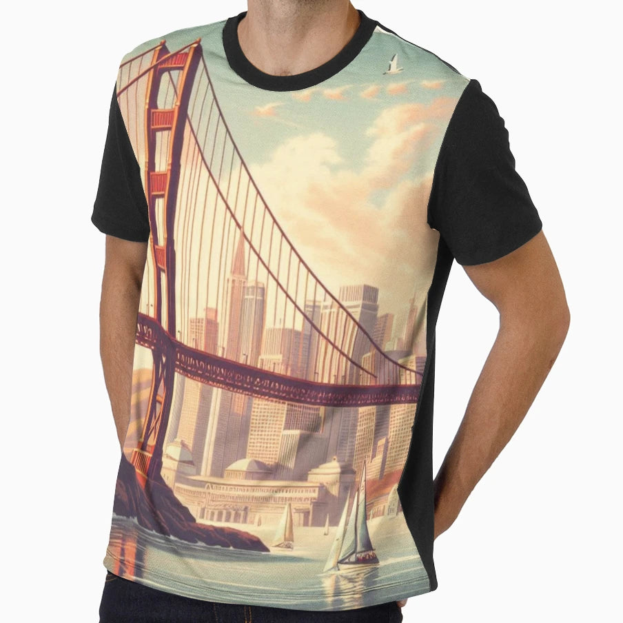 San Francisco T-Shirt - Novelty Apparel Men Women - T-Shirt, Sweatshirt, Hoodie