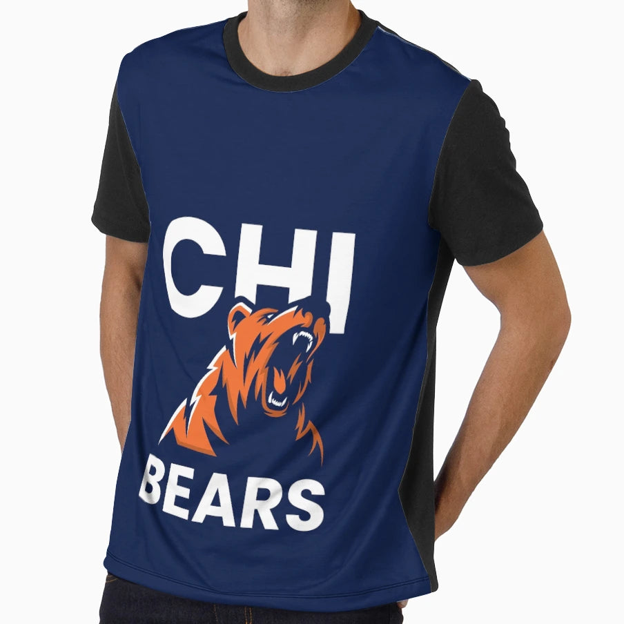 Chi Bears Art T-Shirt - Trendy Graphic Unisex - T-Shirt, Sweatshirt, Hoodie