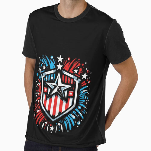Starshield T-Shirt - Graphic Print Unisex - T-Shirt, Sweatshirt, Hoodie