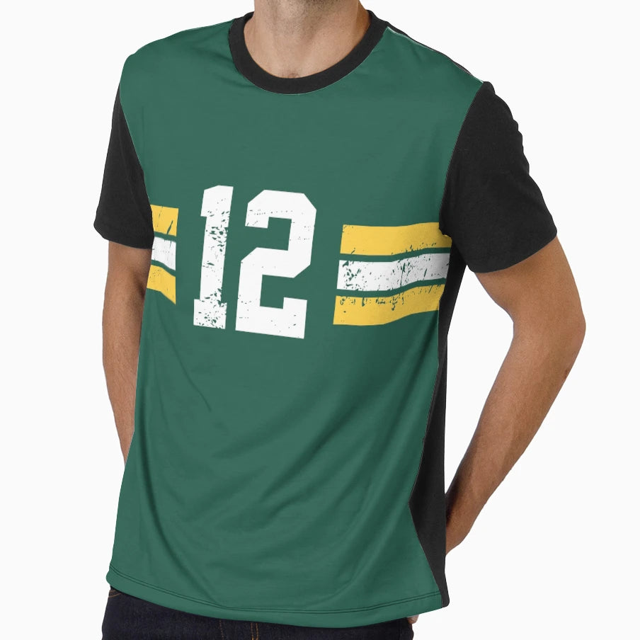 Aaron 12 T-Shirt - Minimalist Print Unisex - T-Shirt, Sweatshirt, Hoodie