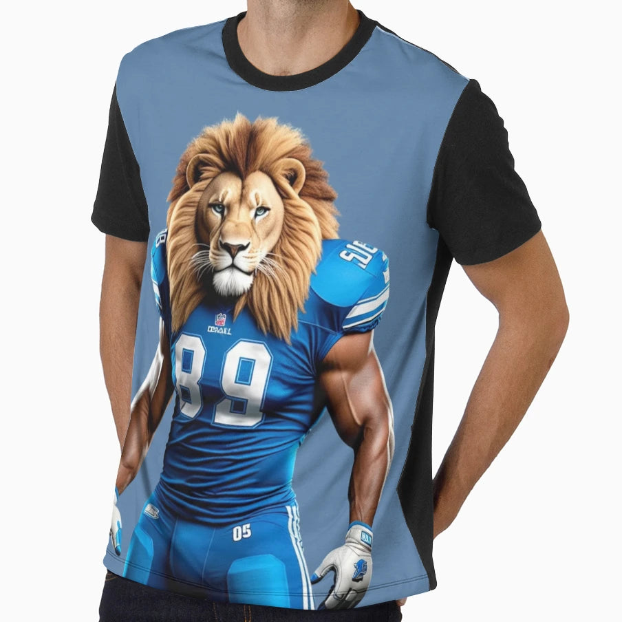 Football Mascot Art T-Shirt - Fun Novelty Design Unisex - T-Shirt, Sweatshirt, Hoodie