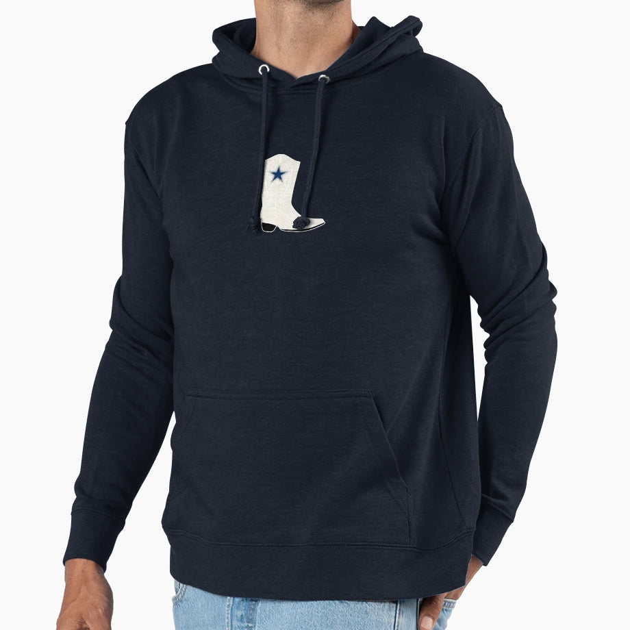 Dallas Cowboys Cheerleaders Boot Hoodie - Novelty Apparel Men Women - T-Shirt, Sweatshirt, Hoodie
