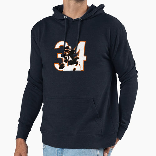 Walter Payton Hoodie - Trendy Graphic Men Women - T-Shirt, Sweatshirt, Hoodie
