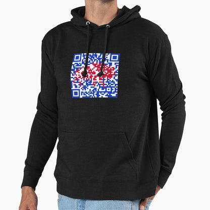 Buffalo Bills Shout Song Qr Code Hoodie - Streetwear Style for Adults - T-Shirt, Sweatshirt, Hoodie