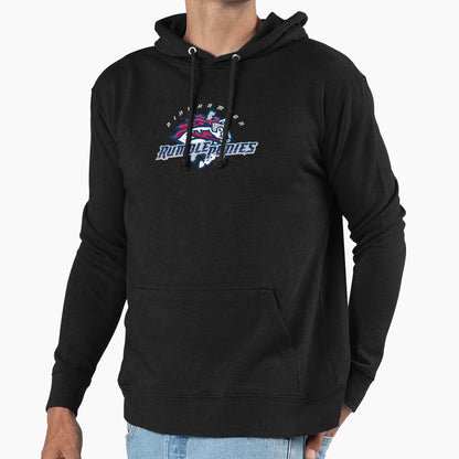 Binghamton Rumble Ponies Hoodie - Minimalist Print for Adults - T-Shirt, Sweatshirt, Hoodie
