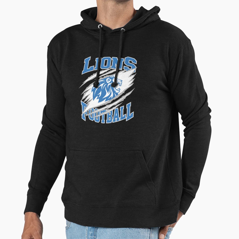 Art Detroit Lions Hoodie - Streetwear Style Men Women - T-Shirt, Sweatshirt, Hoodie
