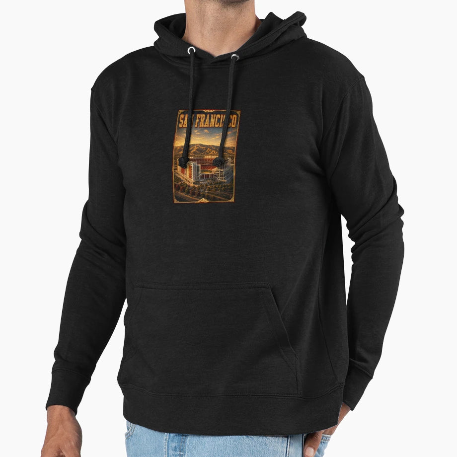San Francisco Football Gridiron Shrine Hoodie - Graphic Print Men Women - T-Shirt, Sweatshirt, Hoodie