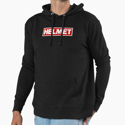 Meantime Helmet Hoodie - Unique Graphic for Adults - T-Shirt, Sweatshirt, Hoodie