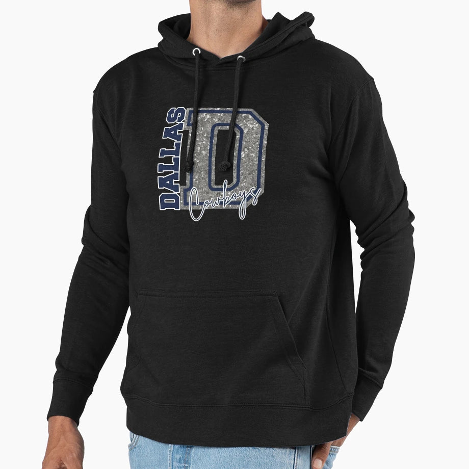 Dallas Cowboys Football Hoodie - Aesthetic Graphic for Adults - T-Shirt, Sweatshirt, Hoodie