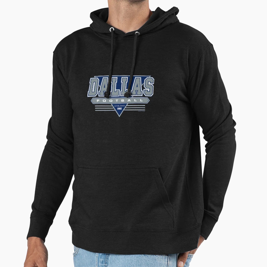 Art Dallas Cowboys Hoodie - Minimalist Print for Adults - T-Shirt, Sweatshirt, Hoodie