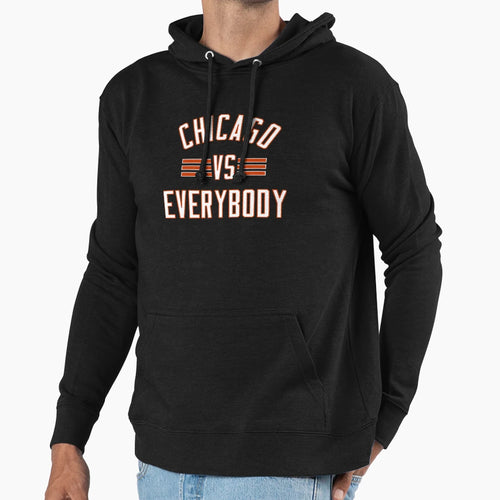 Chicago Vs Everybody Hoodie - Graphic Print for Adults - T-Shirt, Sweatshirt, Hoodie