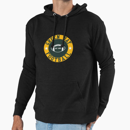 Green Bay Football Hoodie - Streetwear Style for Adults - T-Shirt, Sweatshirt, Hoodie