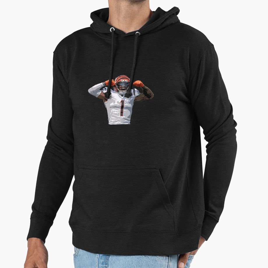 Jamarr Chase Hoodie - Casual Everyday Wear Unisex - T-Shirt, Sweatshirt, Hoodie