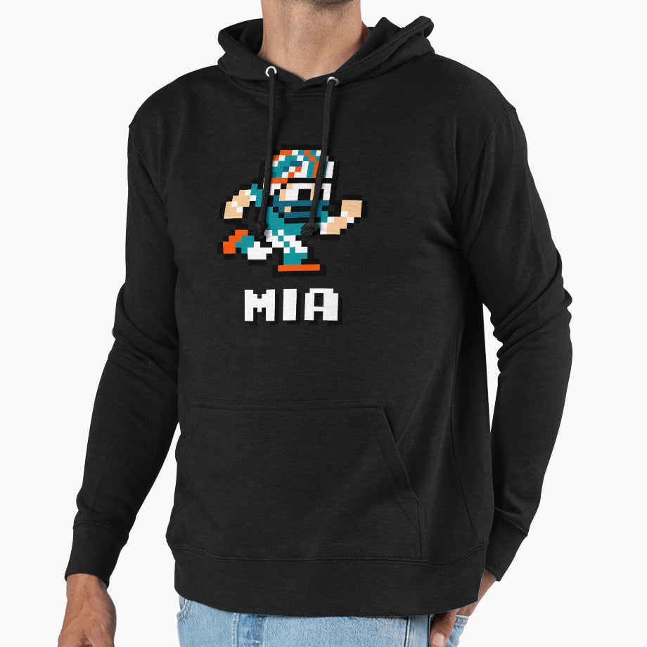 Miami Dolphins Tecmo Super Bowl Hoodie - Streetwear Style Men Women - T-Shirt, Sweatshirt, Hoodie