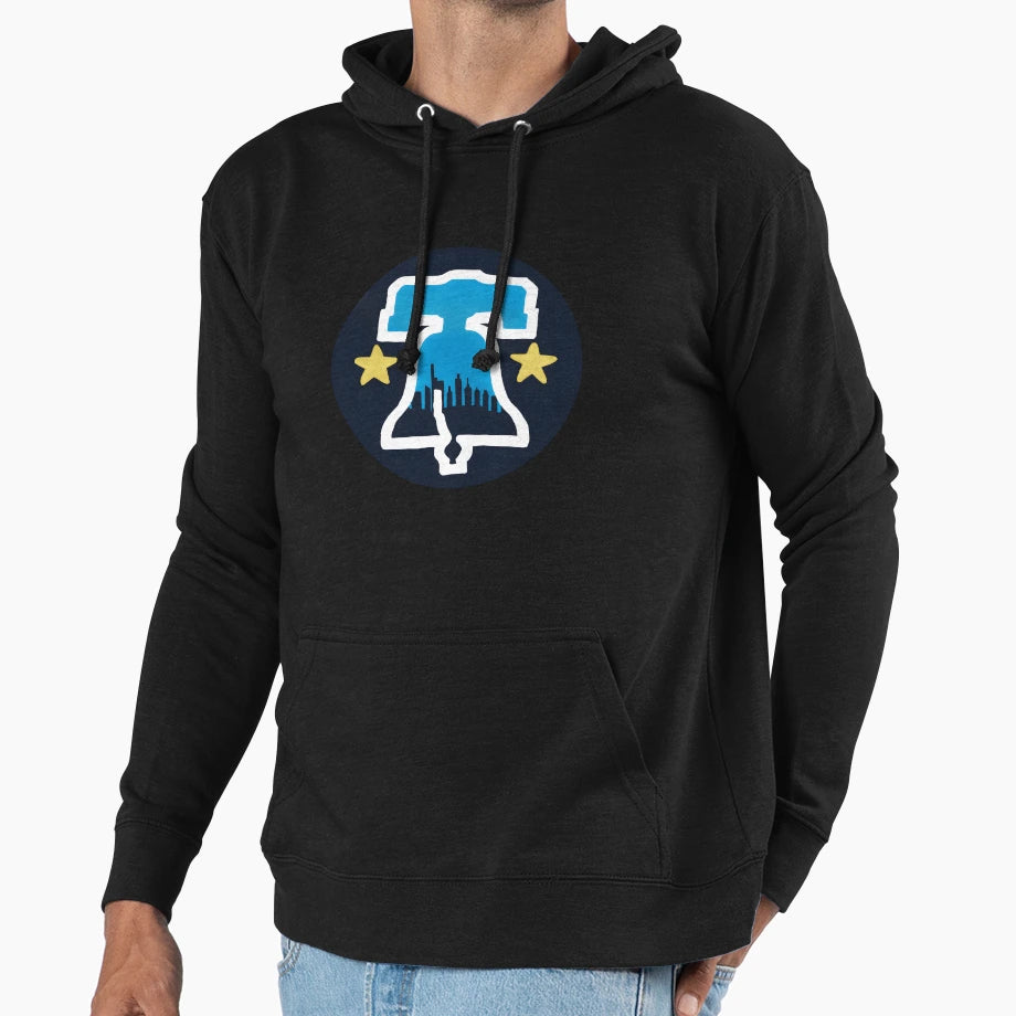 Phillies City Connect Bell Hoodie - Novelty Apparel for Adults - T-Shirt, Sweatshirt, Hoodie