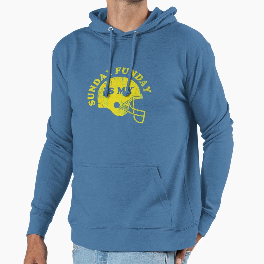 Sunday Is My Funday Hoodie - Minimalist Print for Adults - T-Shirt, Sweatshirt, Hoodie