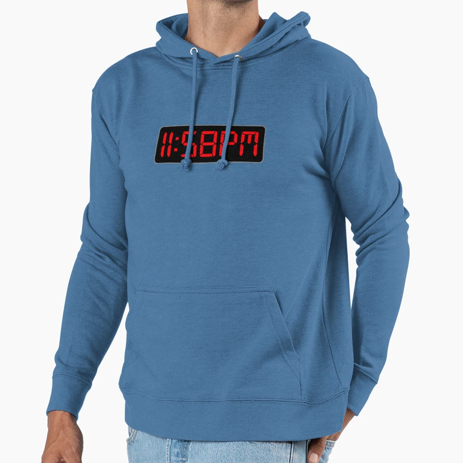 Two Minutes To Midnight Hoodie - Minimalist Print Unisex - T-Shirt, Sweatshirt, Hoodie