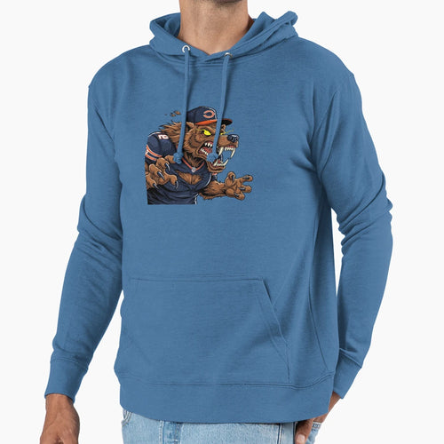 Halloween Werewolf Hoodie - Minimalist Print Unisex - T-Shirt, Sweatshirt, Hoodie