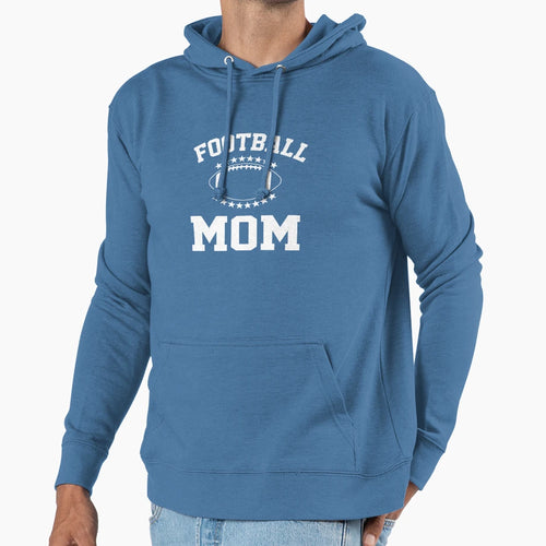 Football Mom Hoodie - Graphic Print Men Women - T-Shirt, Sweatshirt, Hoodie