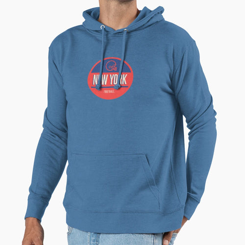 New York Football Hoodie - Casual Everyday Wear Unisex - T-Shirt, Sweatshirt, Hoodie