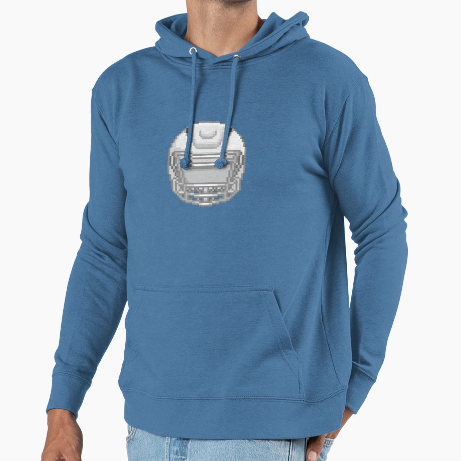 White Football Helmet 1 Hoodie - Minimalist Print Unisex - T-Shirt, Sweatshirt, Hoodie