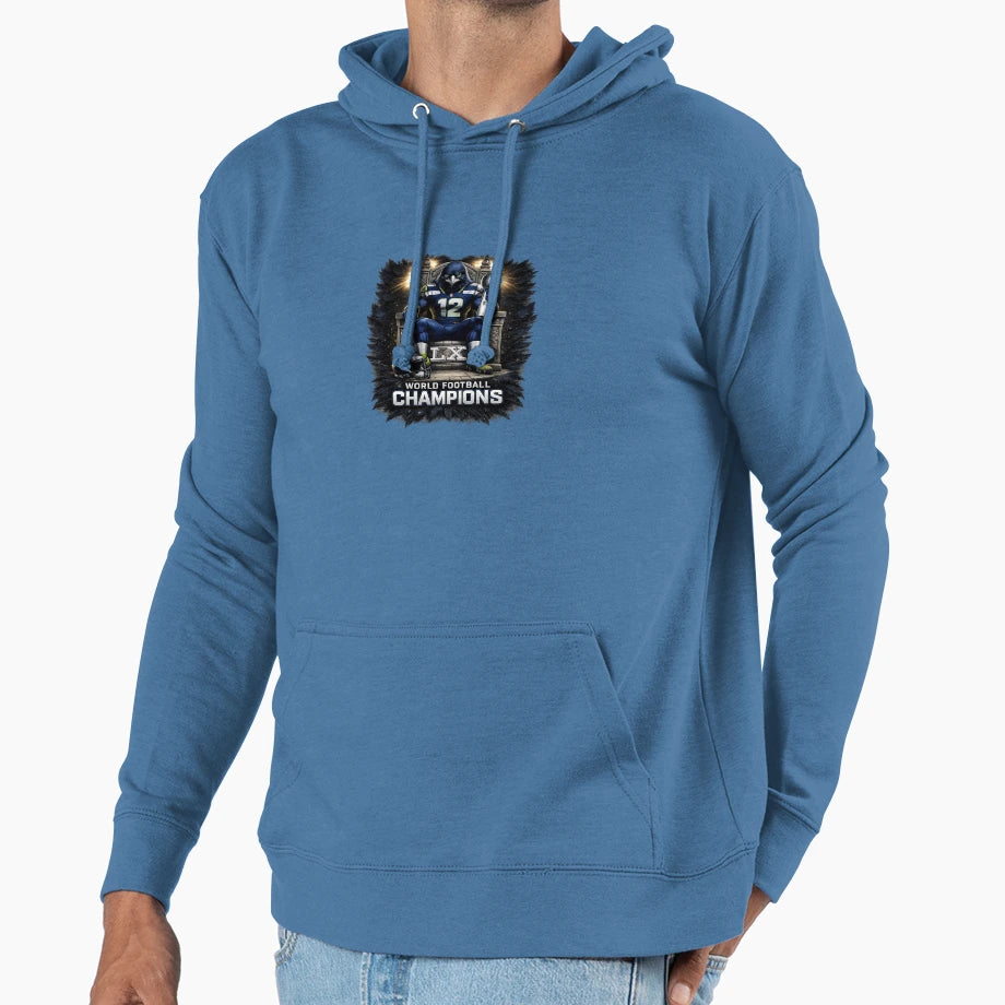 Seattle Seahawks Hoodie - Fun Novelty Design Men Women - T-Shirt, Sweatshirt, Hoodie