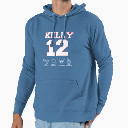 Goat Jim Kelly Hoodie - Novelty Apparel Unisex - T-Shirt, Sweatshirt, Hoodie