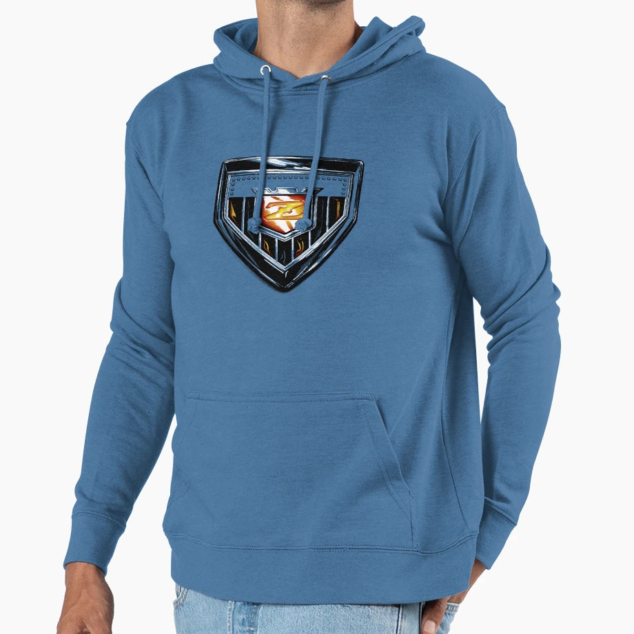 300Zx Z31 S130 Shield Badge Version Hoodie - Novelty Apparel for Adults - T-Shirt, Sweatshirt, Hoodie