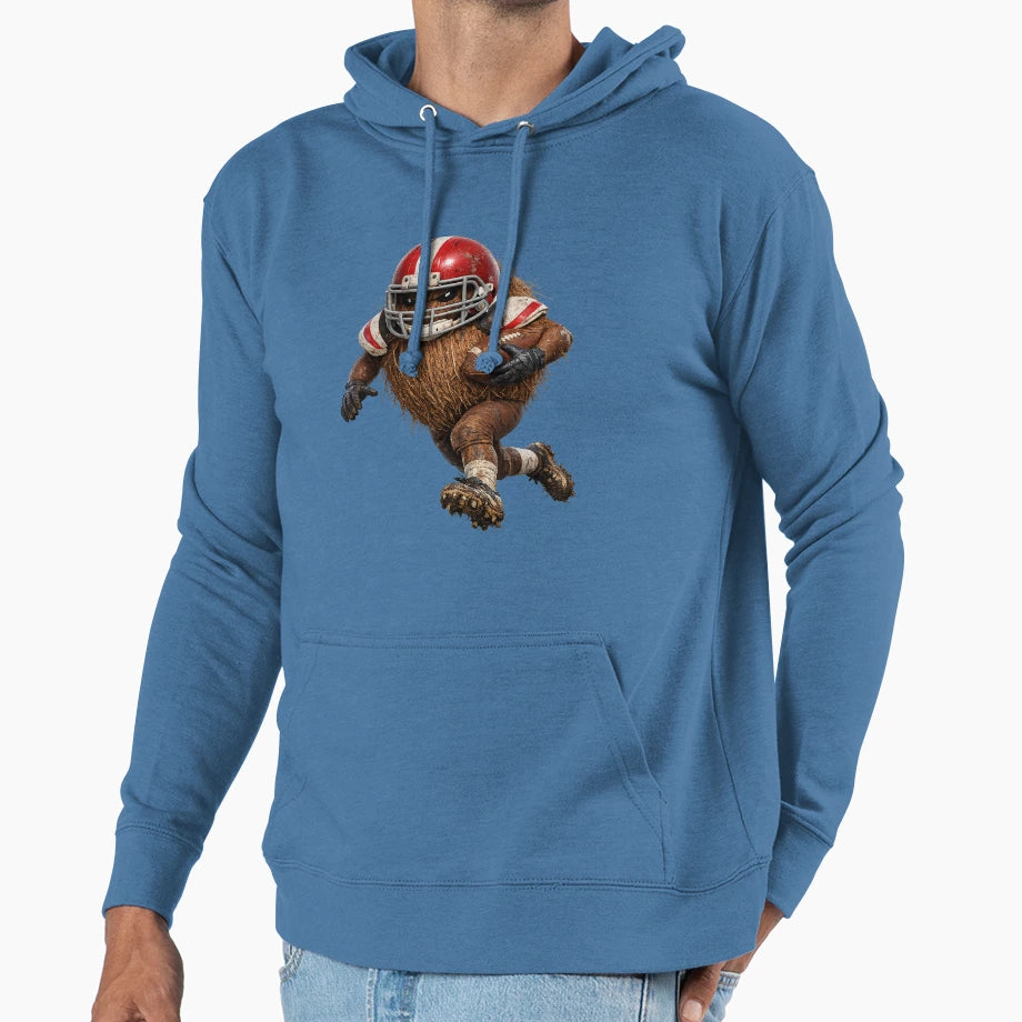 Gridiron Coconut 3D Realistic Hoodie - Custom Art Print for Adults - T-Shirt, Sweatshirt, Hoodie