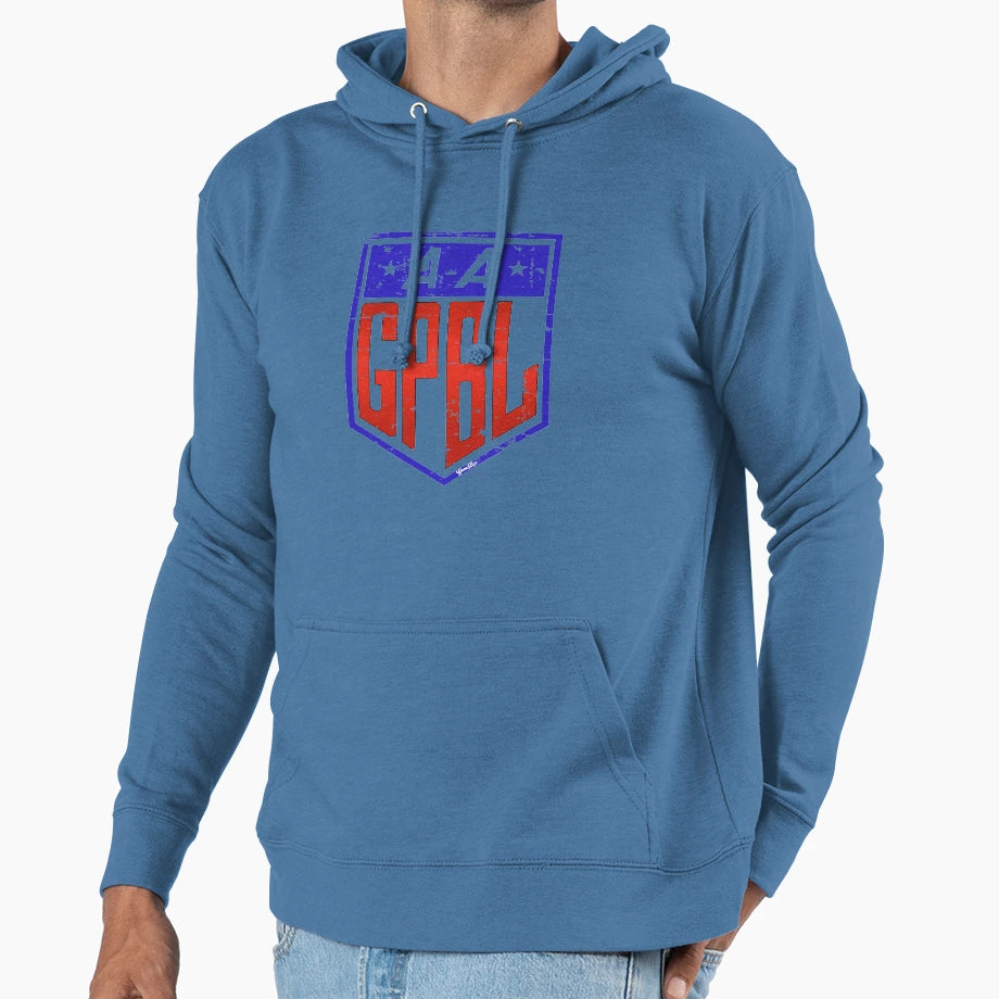 All American Professional Baseball Hoodie - Aesthetic Graphic for Adults - T-Shirt, Sweatshirt, Hoodie