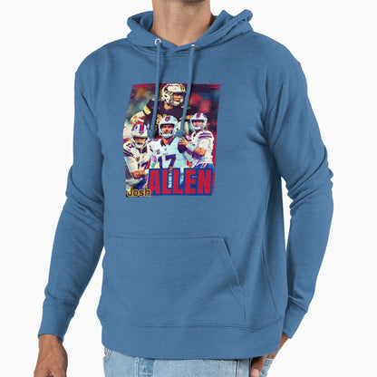 Buffalo Quarterback JA 17 Hoodie - Casual Everyday Wear Men Women - T-Shirt, Sweatshirt, Hoodie