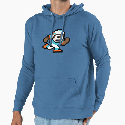 8 Bit Player Miami Dolphins Hoodie - Custom Art Print Unisex - T-Shirt, Sweatshirt, Hoodie