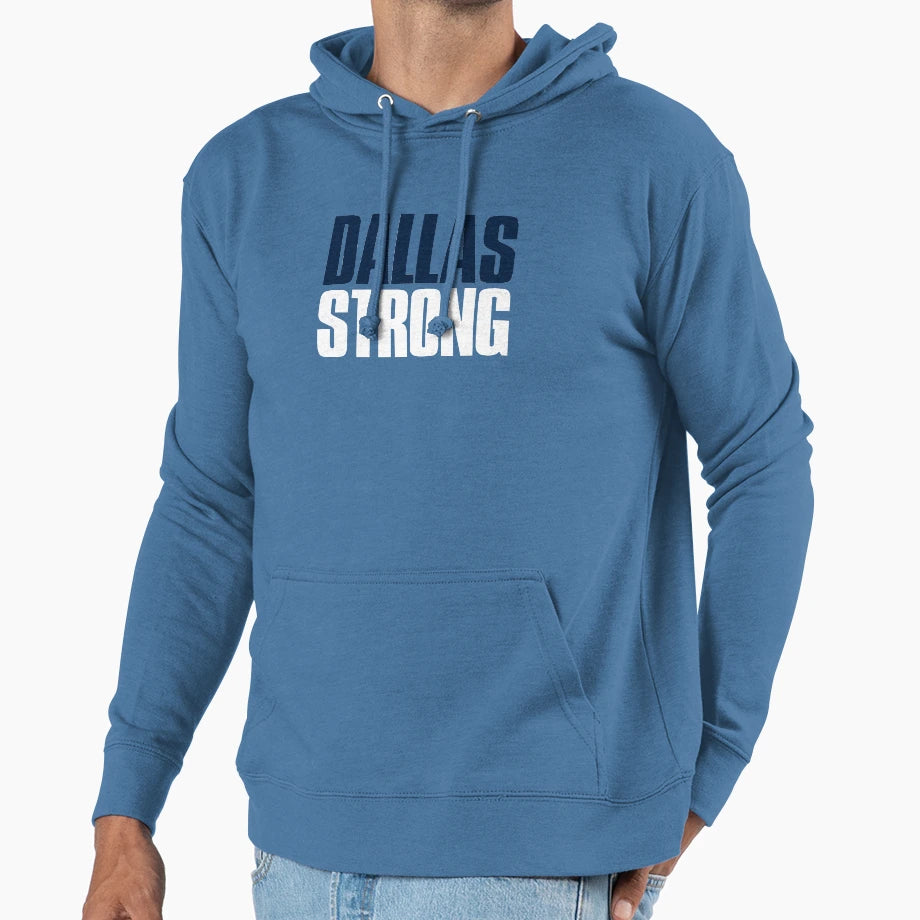 Dallas Strong Fan Hoodie - Streetwear Style for Adults - T-Shirt, Sweatshirt, Hoodie
