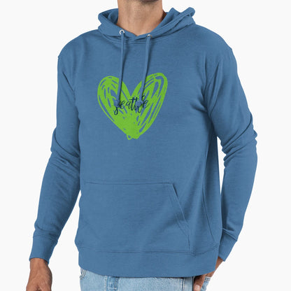 Seattle Heart 2 Hoodie - Fun Novelty Design Men Women - T-Shirt, Sweatshirt, Hoodie