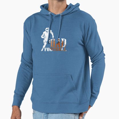 Football Dad Fathers Day Gift 3 T-Shirt - Aesthetic Graphic Unisex - T-Shirt, Sweatshirt, Hoodie