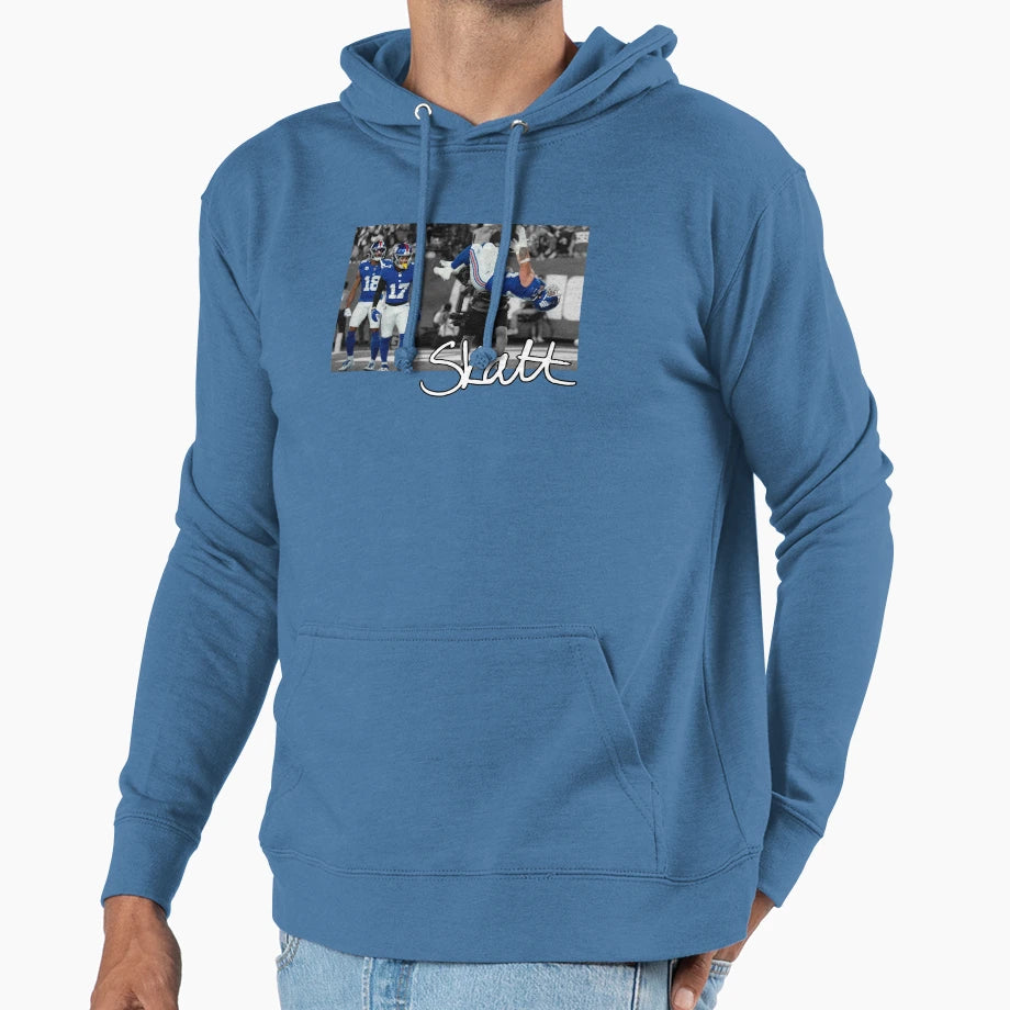 Cam Skattebo Backflip Celebration Hoodie - Aesthetic Graphic for Adults - T-Shirt, Sweatshirt, Hoodie